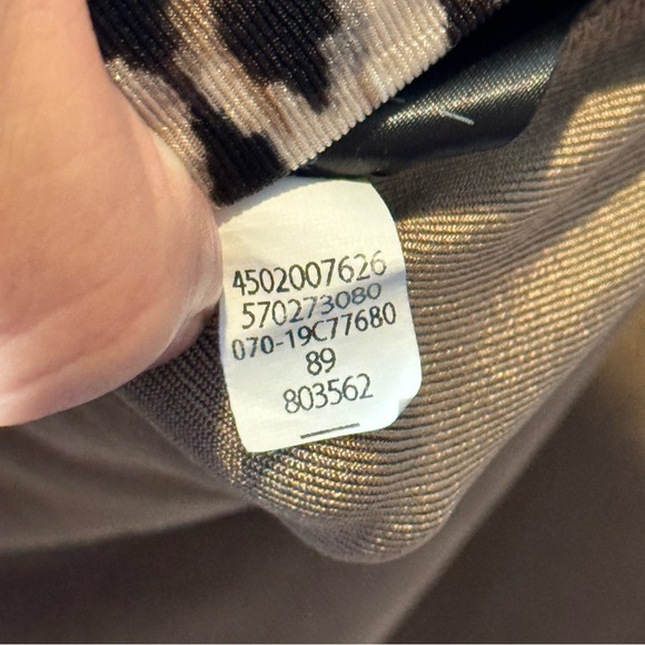 Chicos Travelers Jacket Animal Print Border 2 / Large - Picture 10 of 10